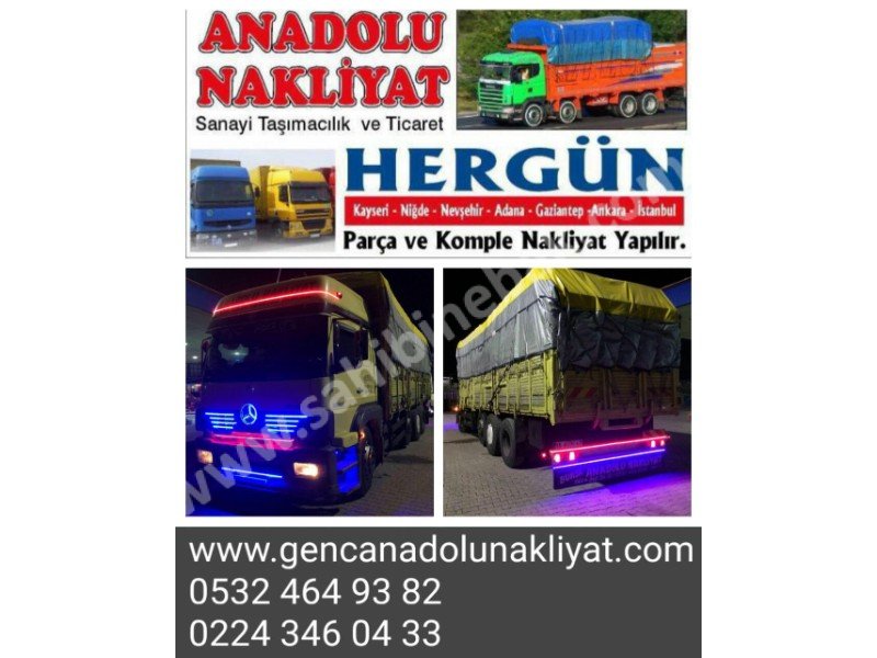 BURSA ANADOLU NAKLİYAT