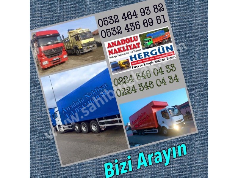 BURSA ANADOLU NAKLİYAT