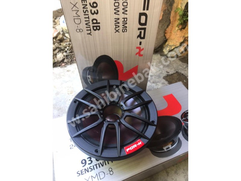 Forx XMD 8 Serisi 20 CM Midrange 93 dB 120w rms Ürünlerimiz Sıfırdır Kutusunda A