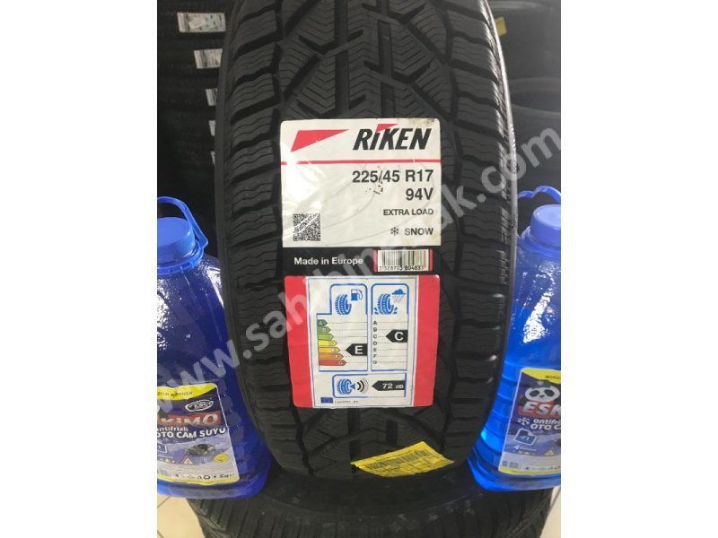 225/45R17 RİKEN 2020 TARİHLİ KIŞLIK LASTİK