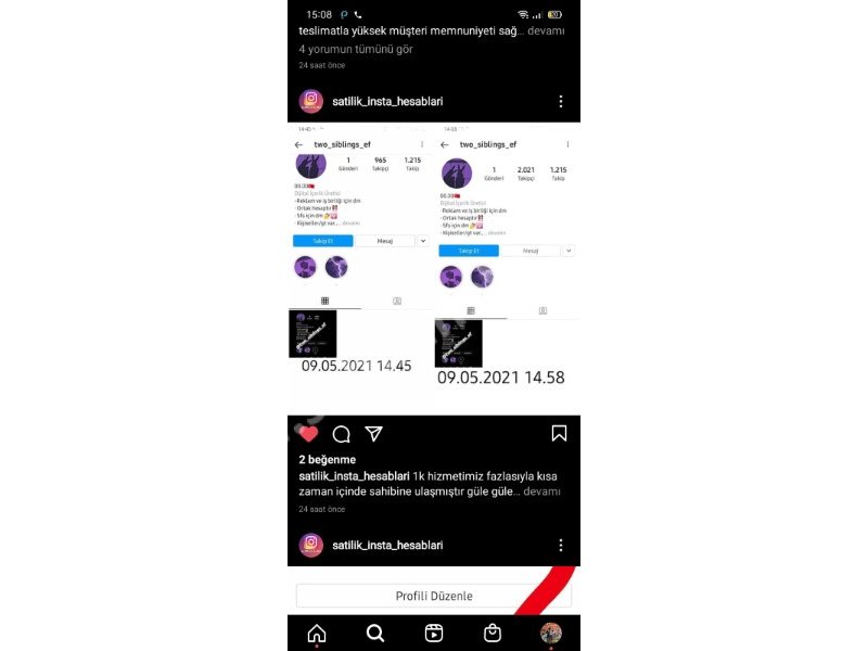 Satılık instagram hesapları
