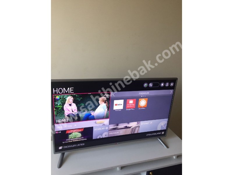 LG 42 LB580N TEMİZ TELEVİZYON İNTERNET WİFİ VAR