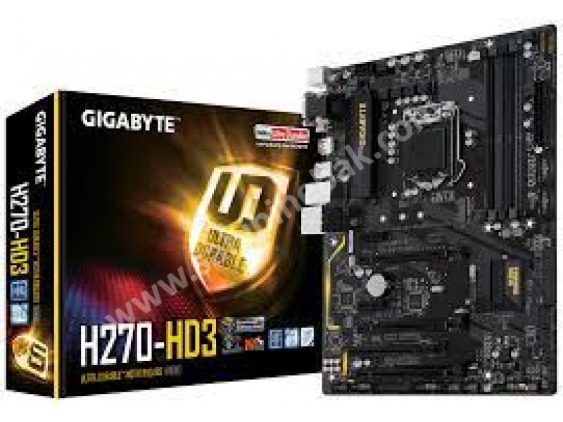 Gigabyte H270-Anakart Ve İntel İ5 7400 İşlemci