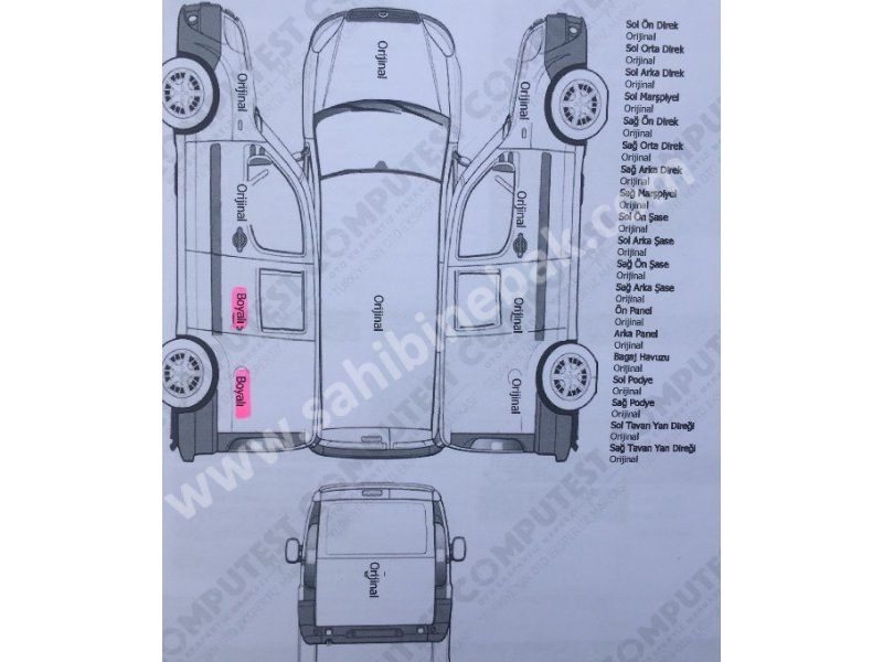 Sahibinden Satılık 2005 Model Renault Kangoo Multix 1.5 dCi Authentique