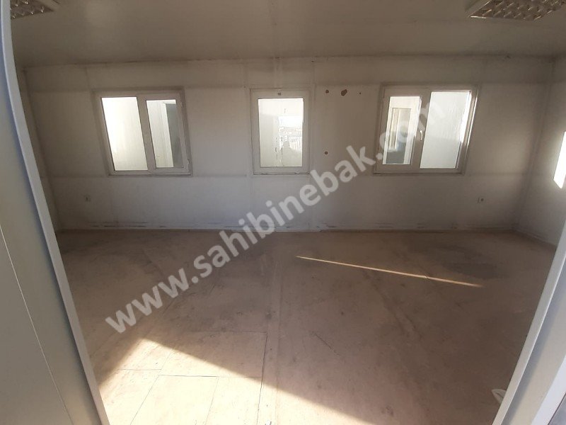 3x7 21m2 BOŞ 5 CAMLI SATILIK KONTEYNER