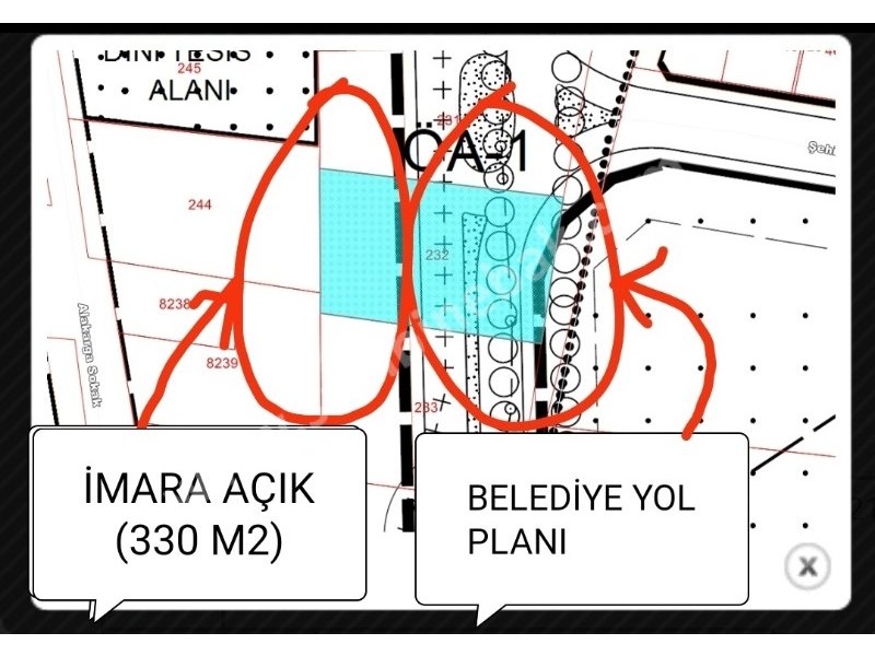 İstanbul Küçükçekmece Kanarya Mah. Satılık Konut İmarlı 447 m2 Arsa