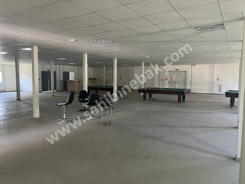 1000 M2 PREFABRİK YEMEKHANE-PREFABRİK KOĞUŞ