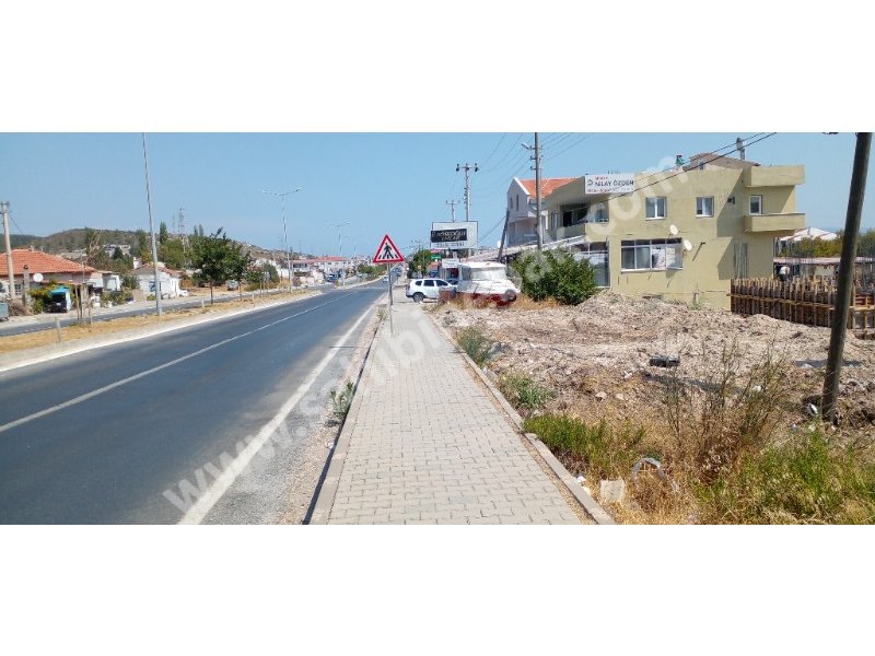 İZMİR KARABURUN MORDOĞANDA SATILIK 576 M2 TİCARİ İMARLI ARSA