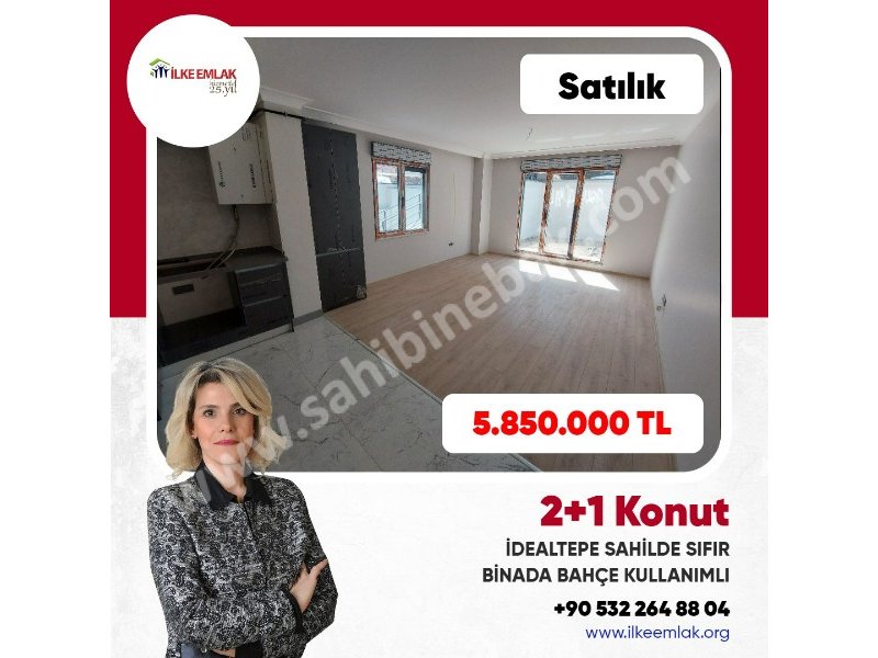 İstanbul Maltepe Çınar Mah. Satılık 2+1 Giriş Katı Daire 90 m2