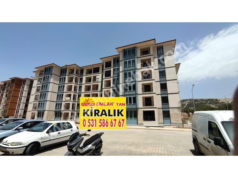 ISPARTA MERKEZ ÇÜNÜR YENİ TOKİDE KİRALIK 90 M2 2+1 SIFIR DAİRE