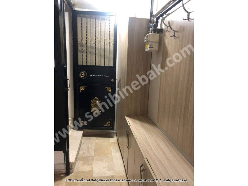 İstanbul Bahçelievler Kocasinan Mah. Satılık 2+1 Bahçe Katı 90 m2 Daire