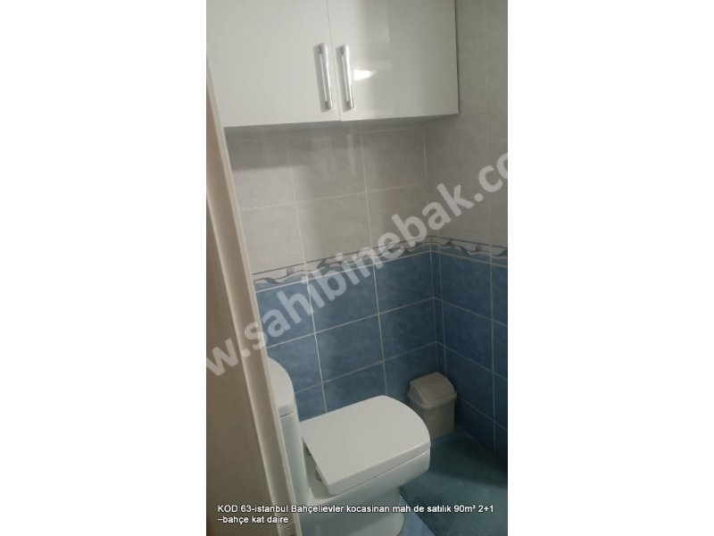 İstanbul Bahçelievler Kocasinan Mah. Satılık 2+1 Bahçe Katı 90 m2 Daire