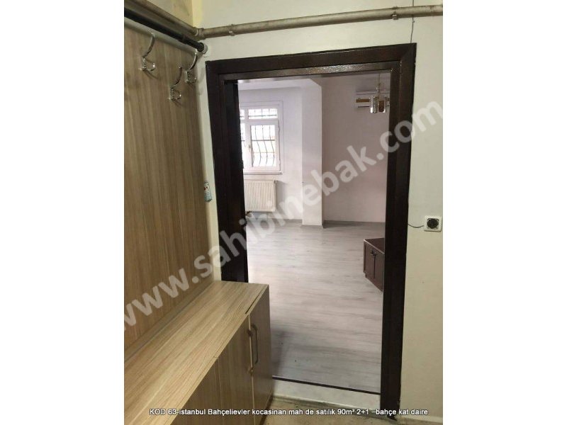 İstanbul Bahçelievler Kocasinan Mah. Satılık 2+1 Bahçe Katı 90 m2 Daire