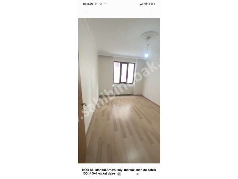 İstanbul Arnavutköy Arnavutköy Merkez Mh. 130 m2 Satılık 1.Kat 3+1 Daire