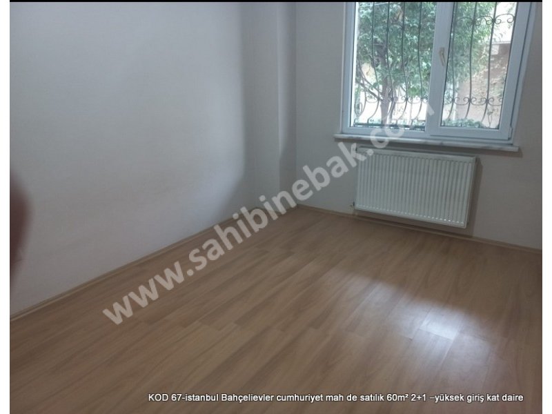 İstanbul Bahçelievler Cumhuriyet Mh. 60 m2 Satılık 2+1 Yüksek Giriş Daire