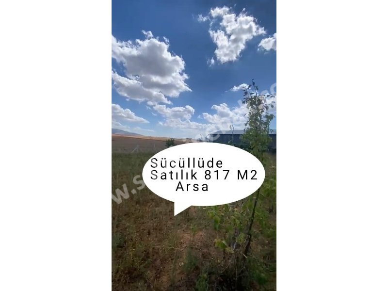 ISPARTA YALVAÇ SÜCÜLLÜ YENİ MAHALLE DE SATILIK 817 M2 ARSA