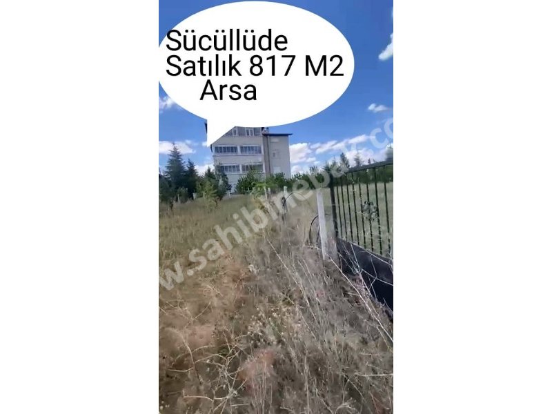 ISPARTA YALVAÇ SÜCÜLLÜ YENİ MAHALLE DE SATILIK 817 M2 ARSA