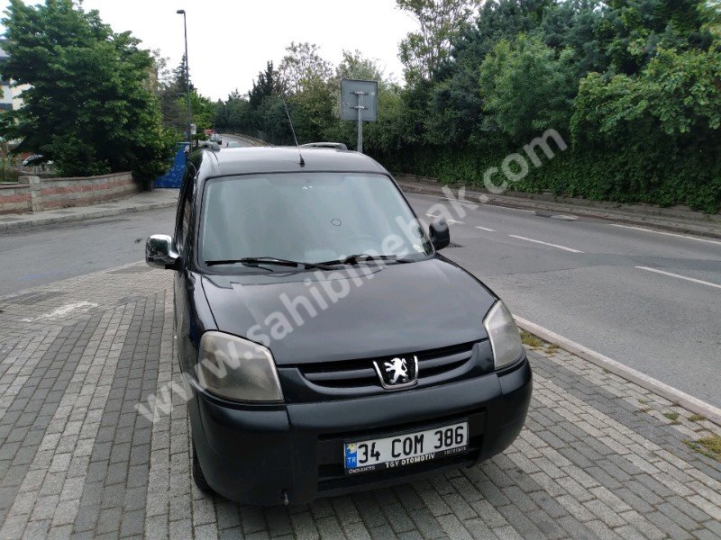 2007 Peugeot Partner 1.9 D Kombi Orjinal Camlı Koltuklu