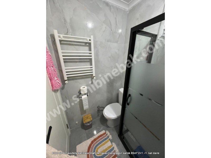 Istanbul Arnavutköy karlıbayır mah de havalimana yakın 85 m2 Satılık 1.Kat 2+1 Daire