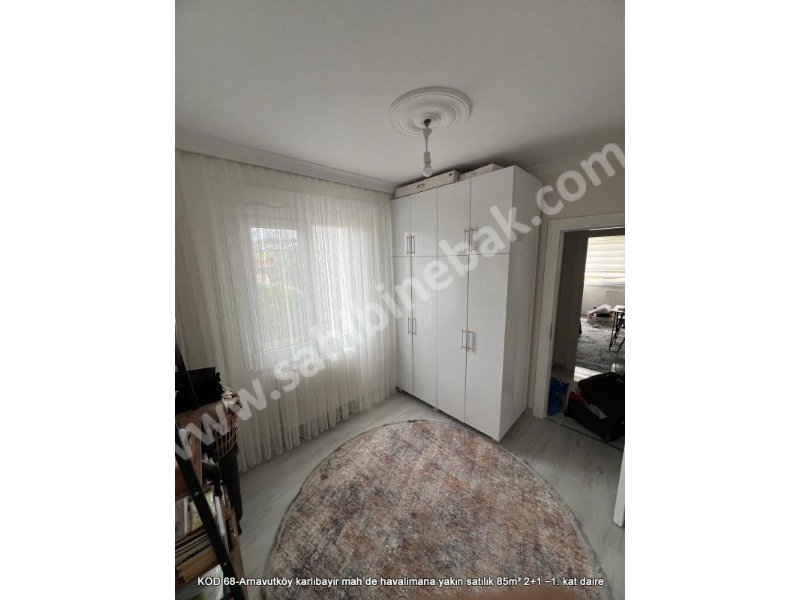 Istanbul Arnavutköy karlıbayır mah de havalimana yakın 85 m2 Satılık 1.Kat 2+1 Daire