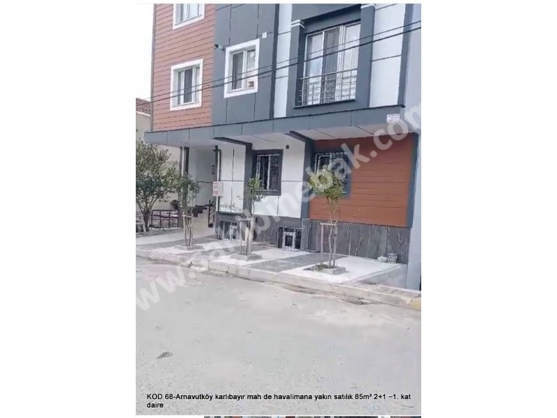 Istanbul Arnavutköy karlıbayır mah de havalimana yakın 85 m2 Satılık 1.Kat 2+1 Daire