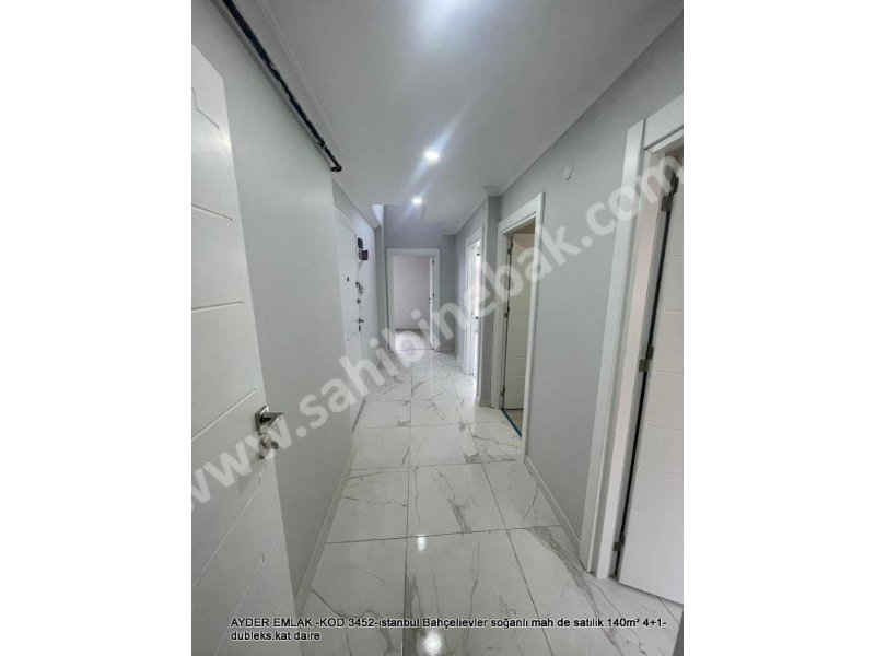 İstanbul Bahçelievler soğanlı Mh. satılık 140 m2 4+1- dubleks.kat daire