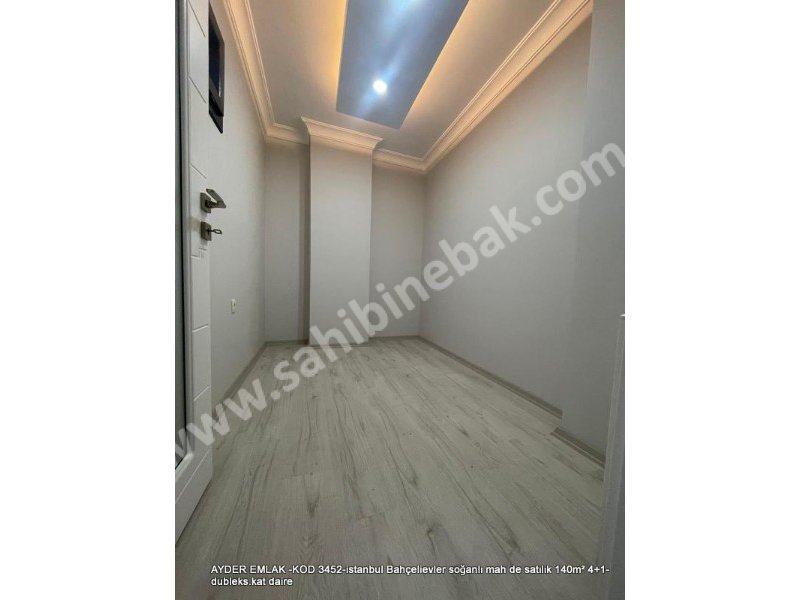 İstanbul Bahçelievler soğanlı Mh. satılık 140 m2 4+1- dubleks.kat daire