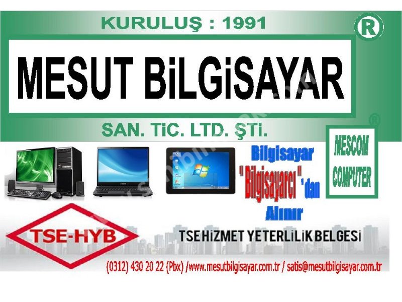 LAPTOP TAMİRİ 1991’ Lİ TSE-HYB’ Lİ MESUT BİLGİSAYAR' DA