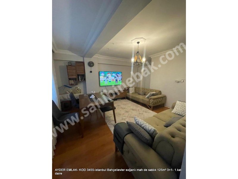 Istanbul Bahçelievler soğanlı mah de satılık 125m² 3+1- 1.kat daire