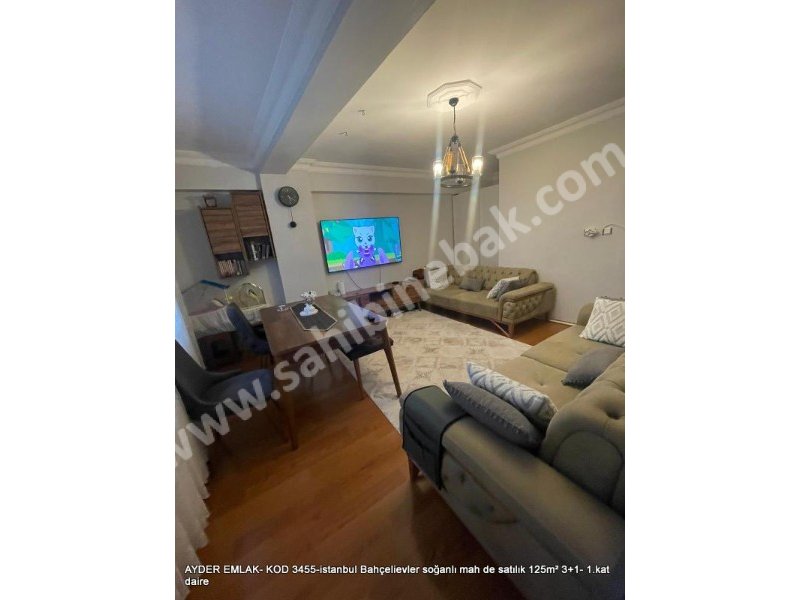 Istanbul Bahçelievler soğanlı mah de satılık 125m² 3+1- 1.kat daire