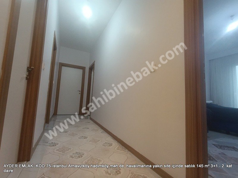 Hadımköy mah de  havalimanına yakın site içinde satılık 145 m² 3+1 - 2. kat dair