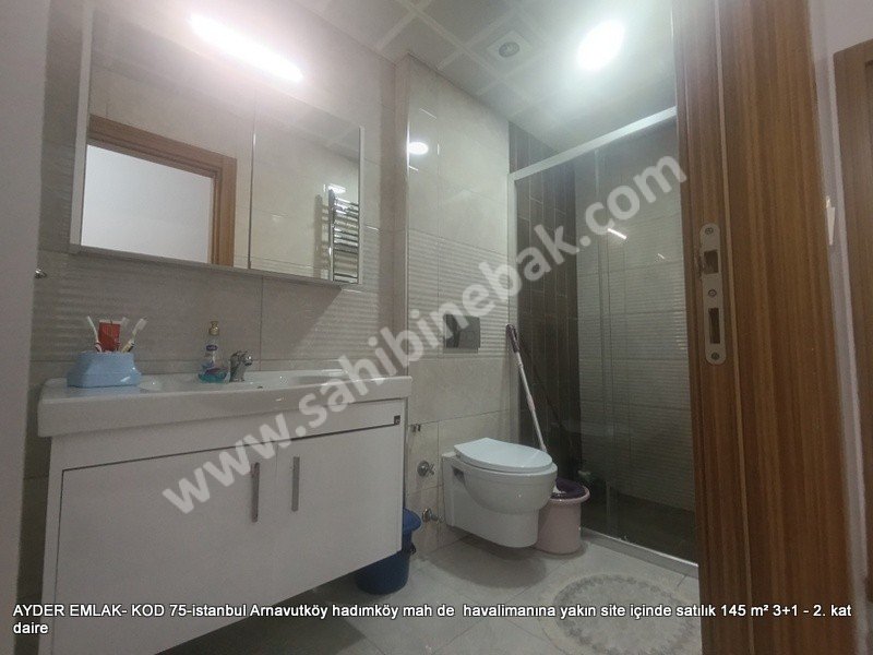 Hadımköy mah de  havalimanına yakın site içinde satılık 145 m² 3+1 - 2. kat dair