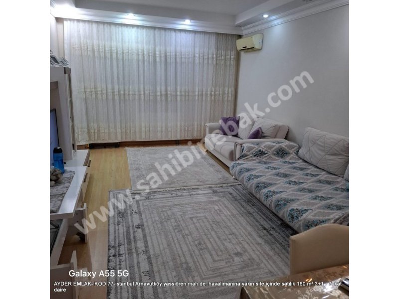 Yassıören mah de  havalimanına yakın site içinde satılık 160 m² 3+1 - 7. kat daire