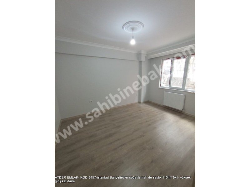 İstanbul Bahçelievler soğanlı mah de satılık 110m² 3+1- yüksek giriş.kat daire