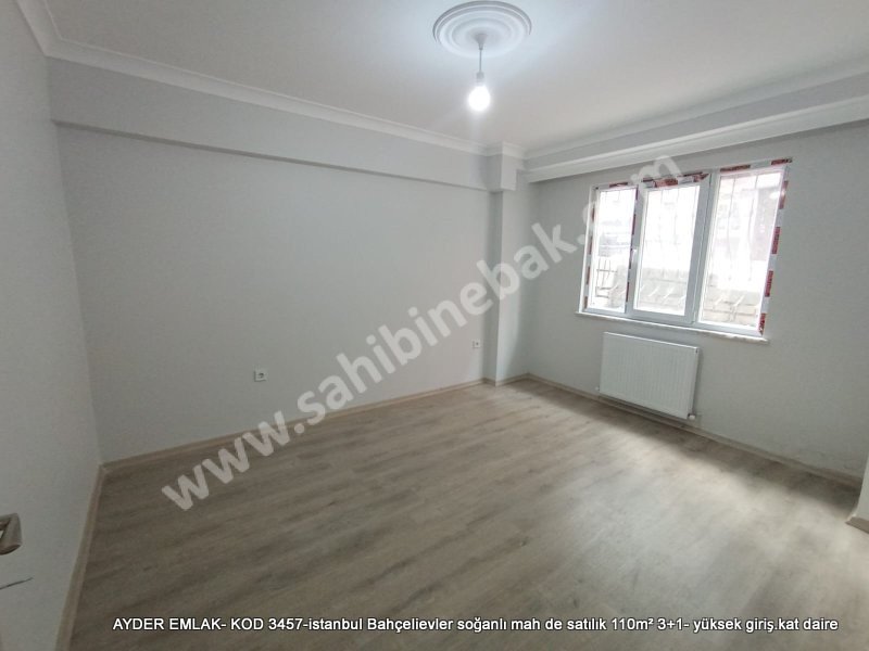 İstanbul Bahçelievler soğanlı mah de satılık 110m² 3+1- yüksek giriş.kat daire