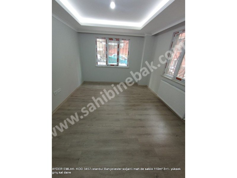 İstanbul Bahçelievler soğanlı mah de satılık 110m² 3+1- yüksek giriş.kat daire