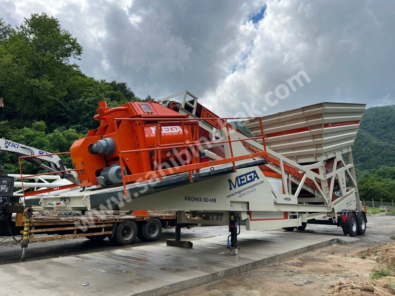 Satılık 60 m³ Mobil Beton Santrali