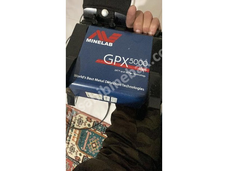 Minelab Gpx 5000 (11''dd+15x12''mono Başlıklı) 2019 Model