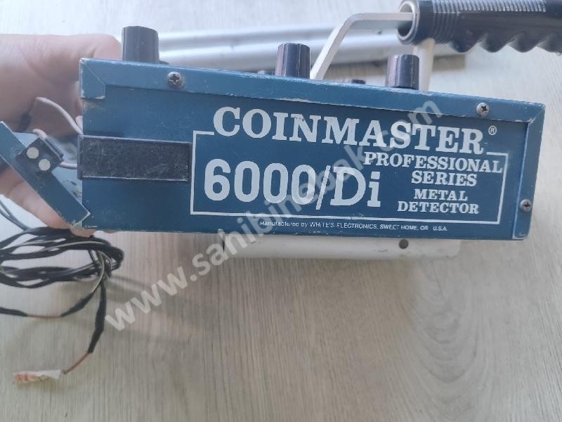 Whites Coinmaster 6000 Di ibreli 2.el