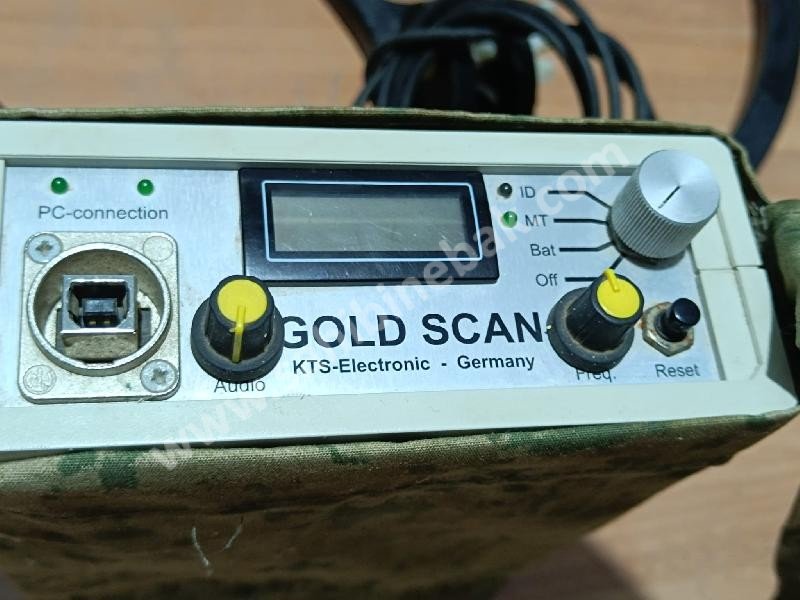 Gold Scan Pulse Dedektör Kts Elektronik Alman Yapımı