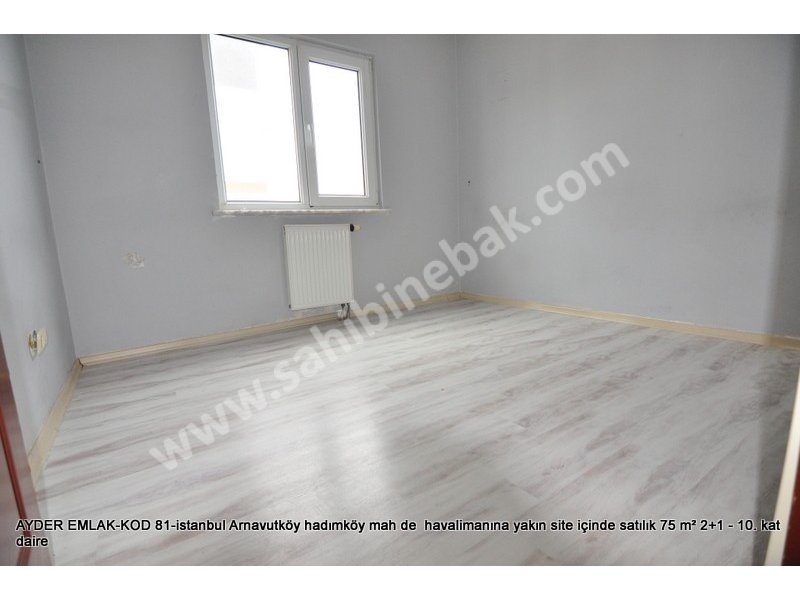 Hadımköy mah. havalimanına yakın site içinde satılık 75 m² 2+1 10. kat daire