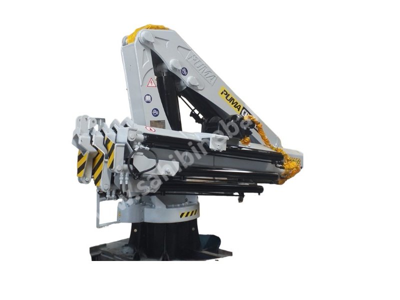 Puma Crane 5 Ton Marine Hidrolik Katlanır Bom Güverte Vinci