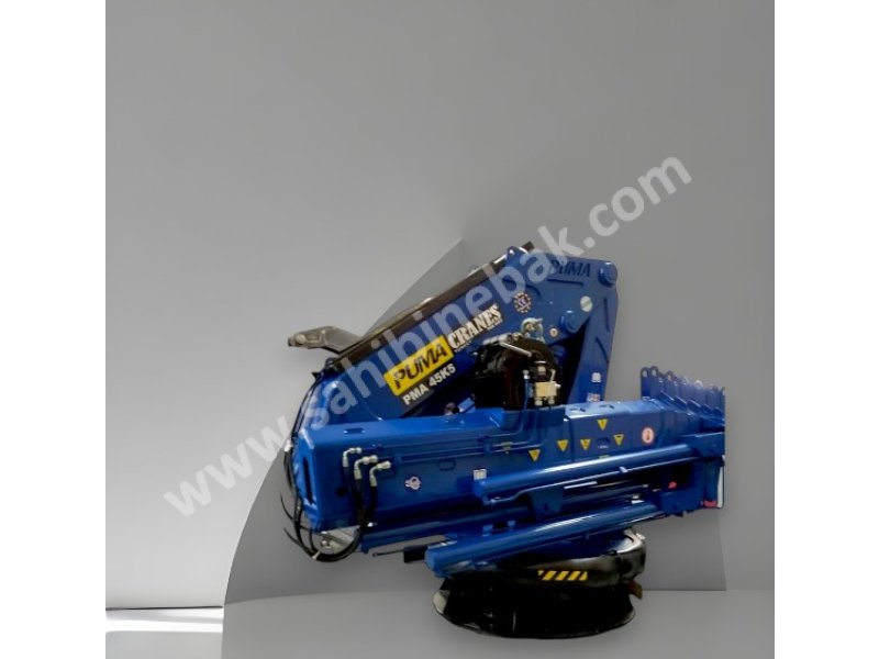 Hydraulic marine crane