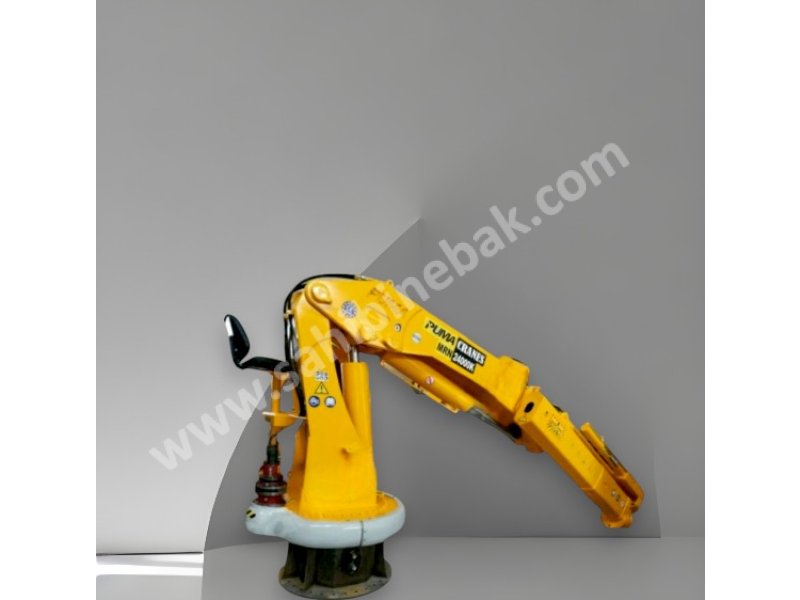 Hydraulic marine crane