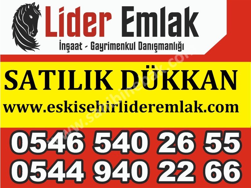 ESKİŞEHİR BAKSAN SANAYİ SİTESİNDE SATILIK 215m2 ARSALI DÜKKAN