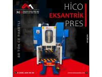 80 Ton CE Paketli Hico Eksantrik Pres - Eccentric Press