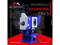 250 Ton C Tipi Pnömatik Kavrama Angrenajlı Eksantrik Pres - Eccentric Press