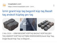 Antalya granit küptaş begonit küptaş Bazalt küptaş andezit küptaş ustsı