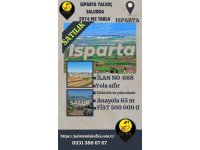 ISPARTA YALVAÇ SALURDA SATILIK 2474 M2 TARLA