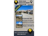 ISPARTA YALVAÇ YARIKKAYADA SATILIK 520 M2 EV YERİ